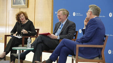 Robert Zoellick traced the development of American trade policy from the 18th century to the present day.