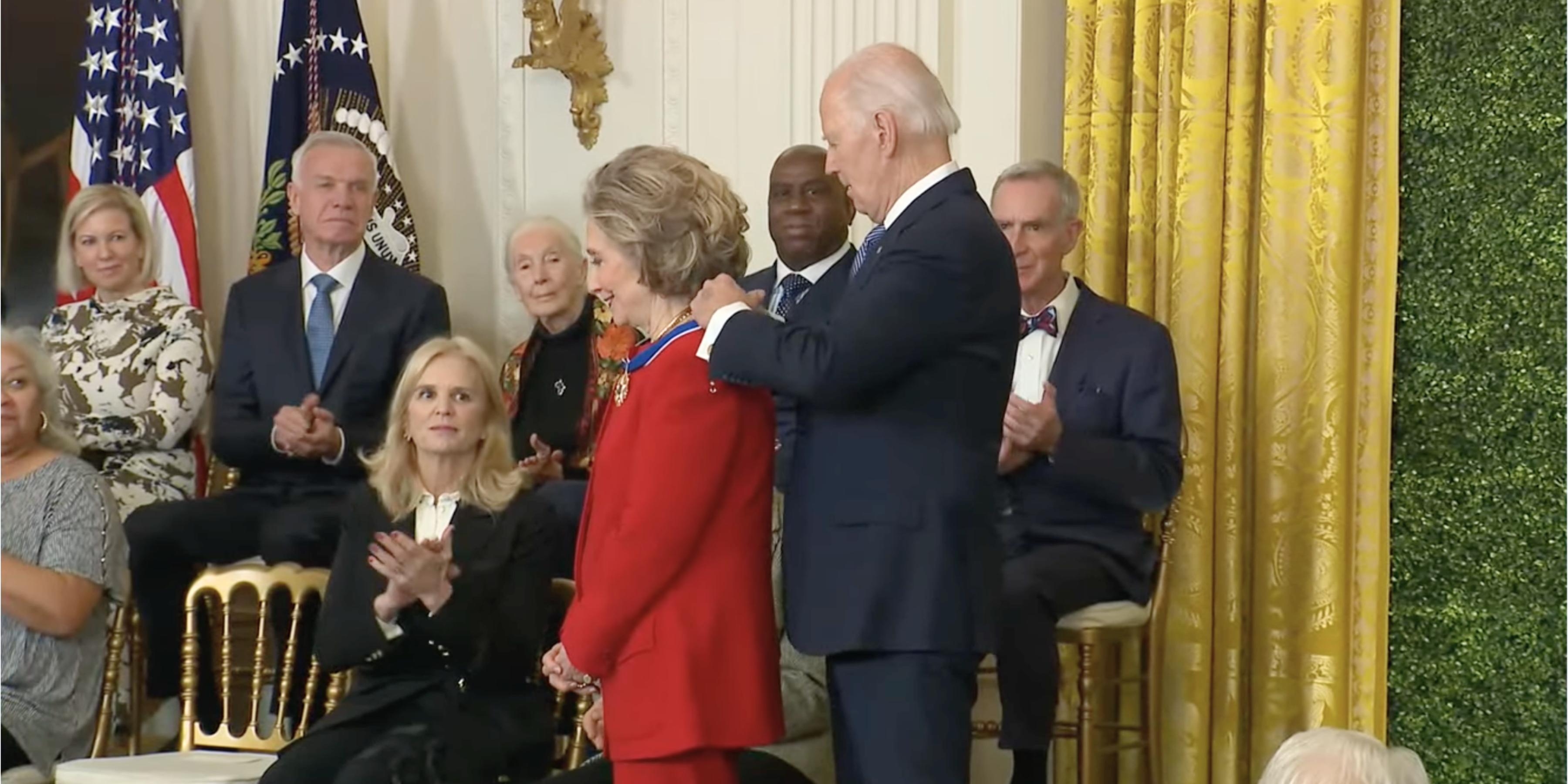 Secretary Hillary Rodham Clinton Receives Presidential Medal of Freedom