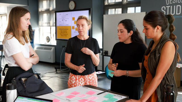 Master of Public Administration students in the classroom