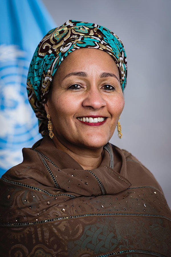 Amina J. Mohammed, deputy secretary-general of the United Nations
